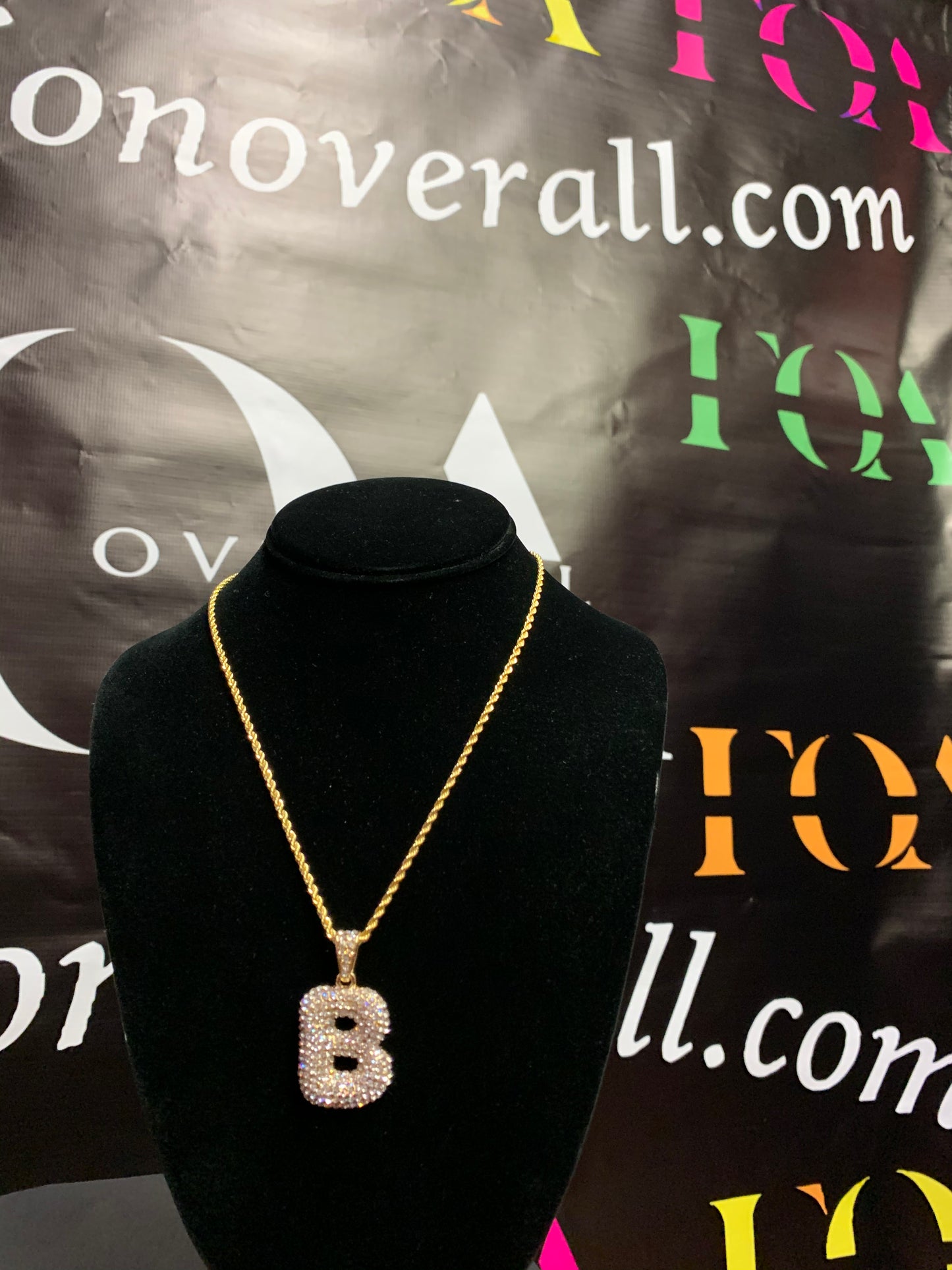 Letter necklace