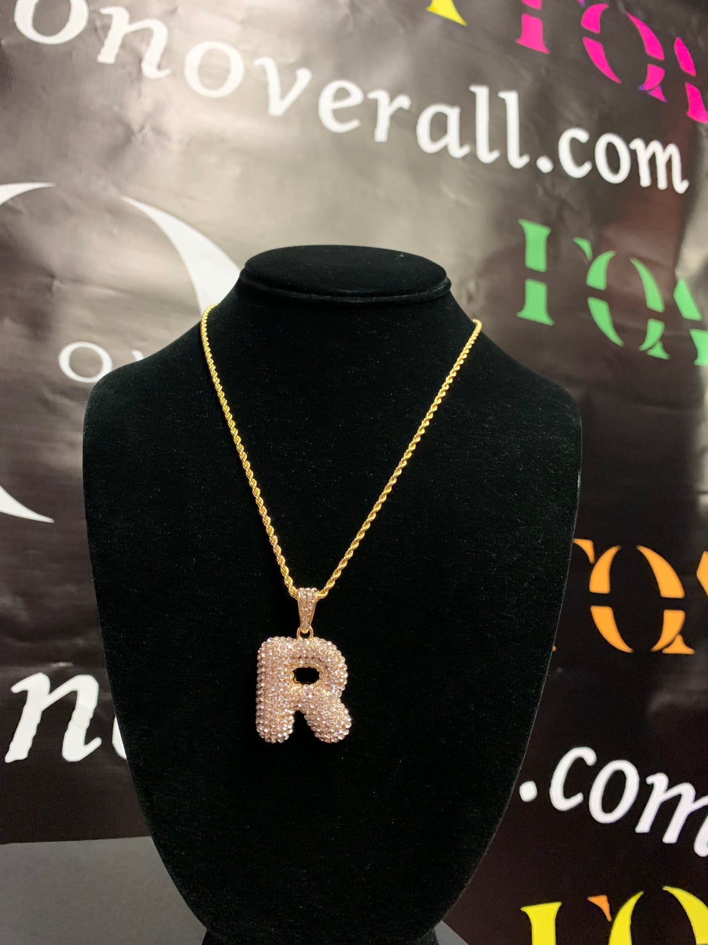 Letter necklace