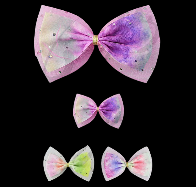 Tye die bow