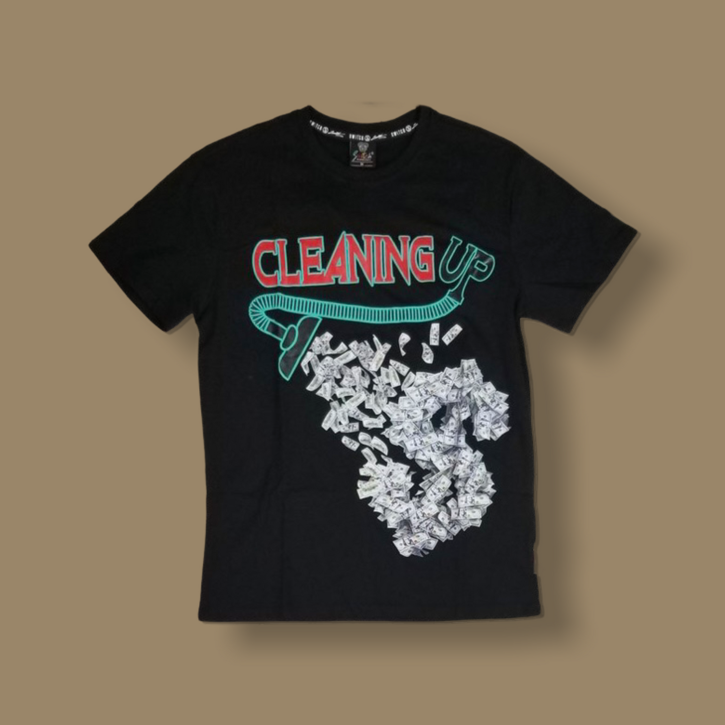 Clean up $ shirt