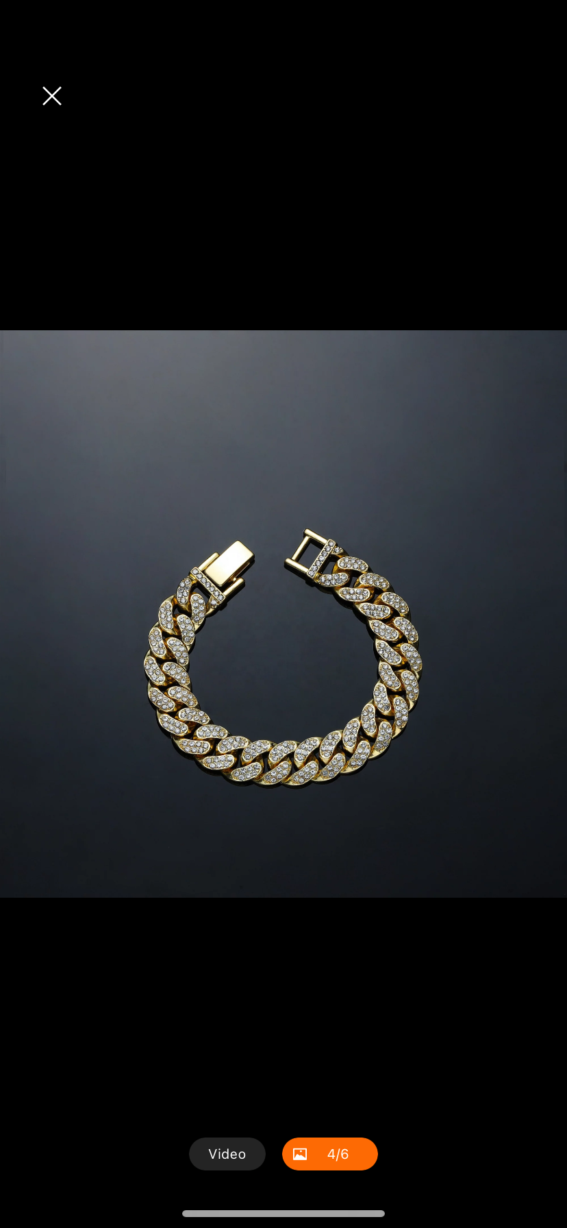 Cuban link anklet